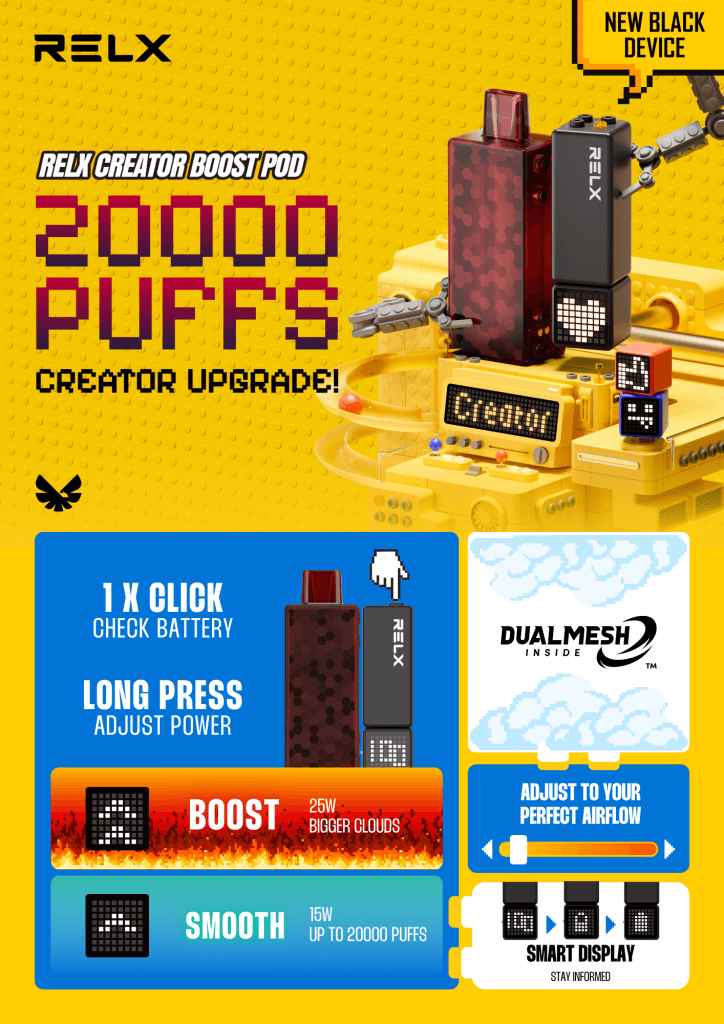 RELX Creator Boost New Device