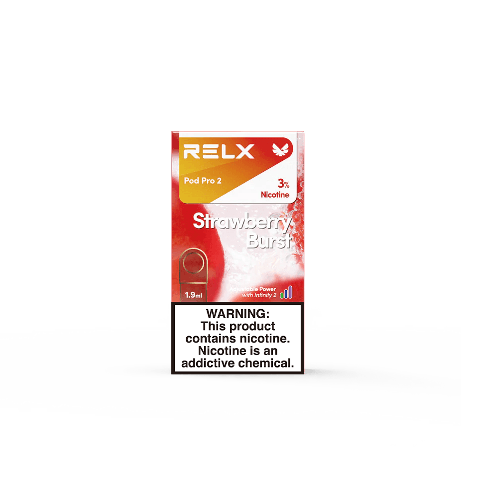 RELX Pod Pro 2 Strawberry Burst 3% Hotinthai 1 Strawberry Burst