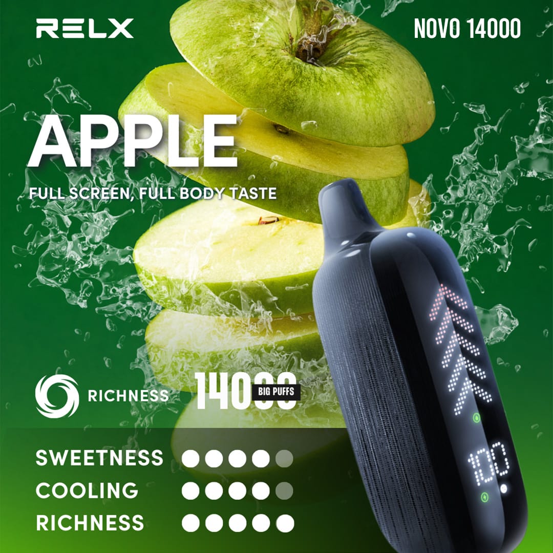 RELX NOVO 14000 苹果 3% THANOS 1 Relx Novo Apple