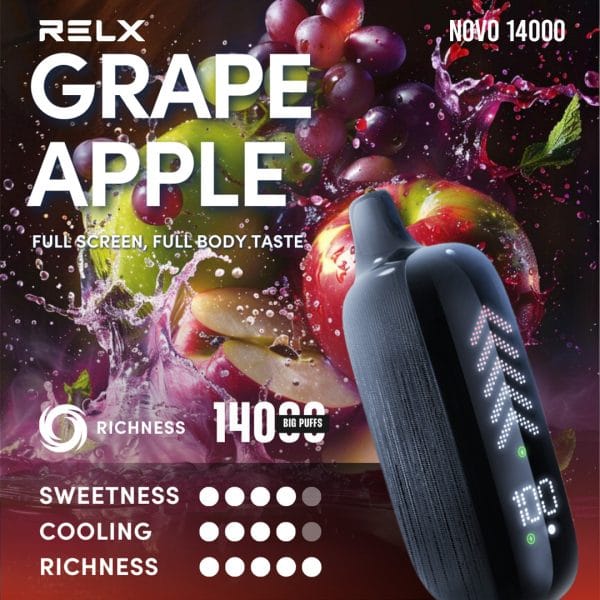 Relx Novo Grape Apple