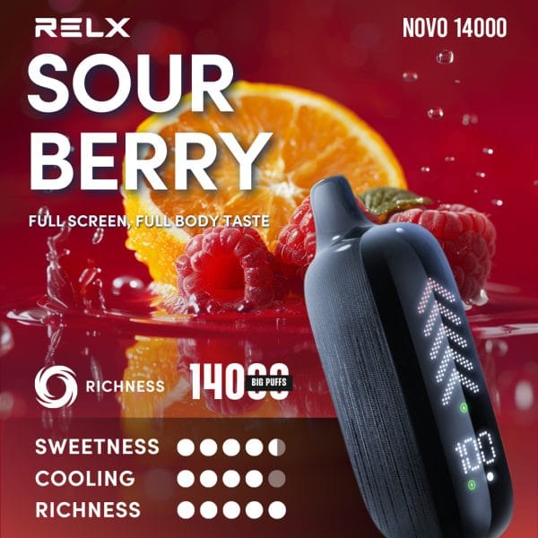 relx novo Sour Berry