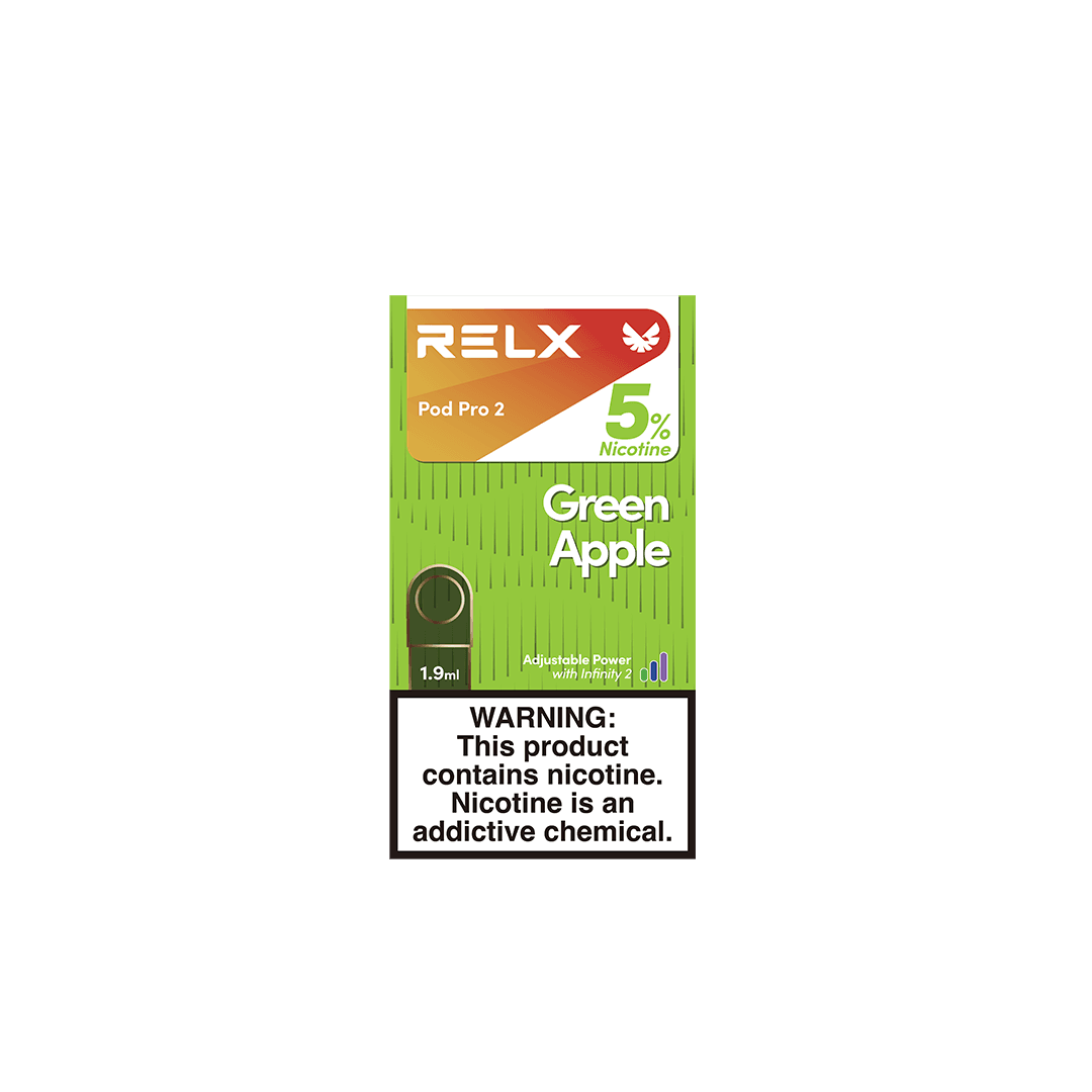 RELX Pod Pro 2 Green Apple 5% 1 Green Apple 5%