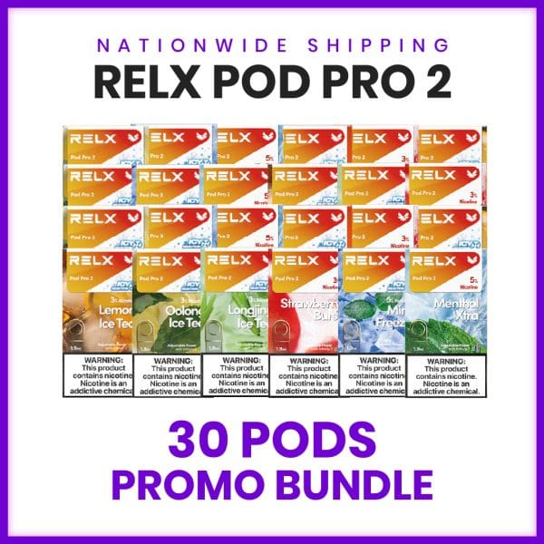 RELX Pod Pro 2 30Pcs Bundle