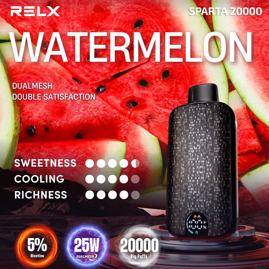 RELX Sparta 20000 Watermelon 1 RELX Sparta 20000 Watermelon