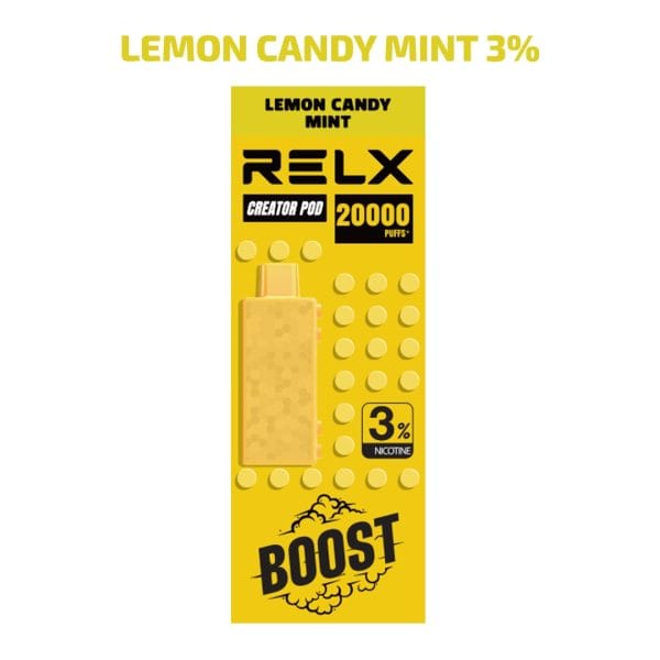 Creator Boost Pod Lemon Candy Mint 3%