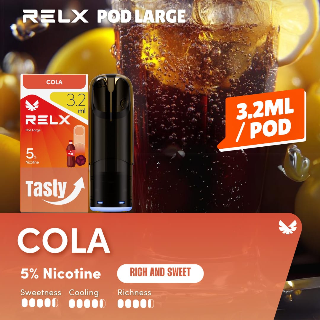 Relx Pod Large Cola 5% 1 Relx Pod Large Cola 5%
