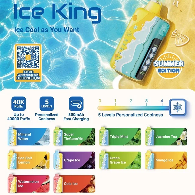 ELFBAR Ice King Summer Edition 40000 Puffs 2 ELFBAR Ice King Summer Edition