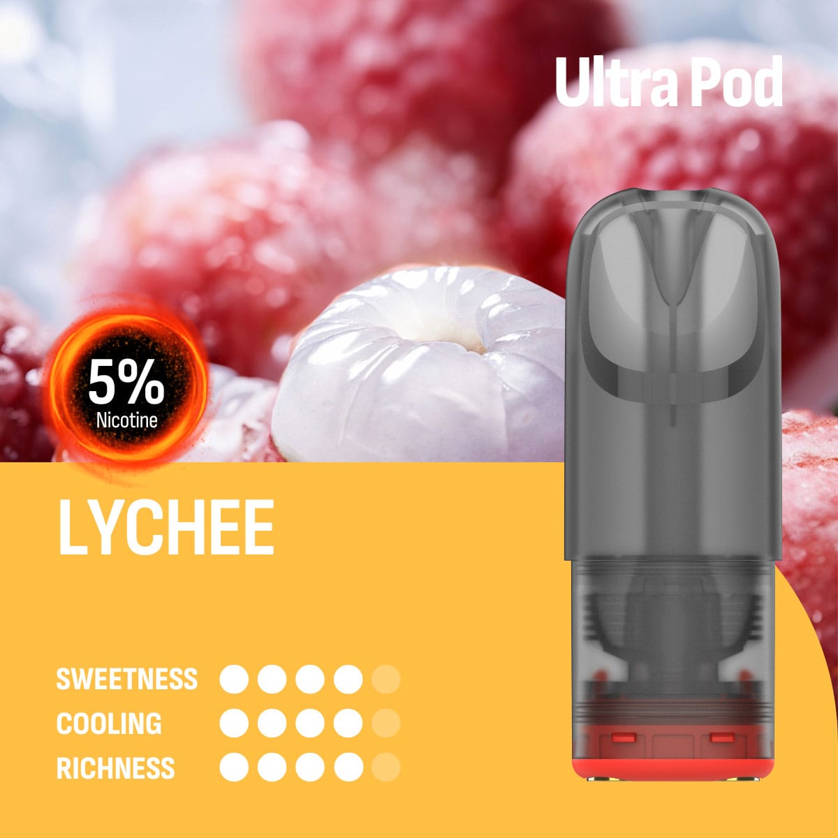 RELX Ultra Pod Lychee 5% 1 RELX Ultra Pod Lychee 5%